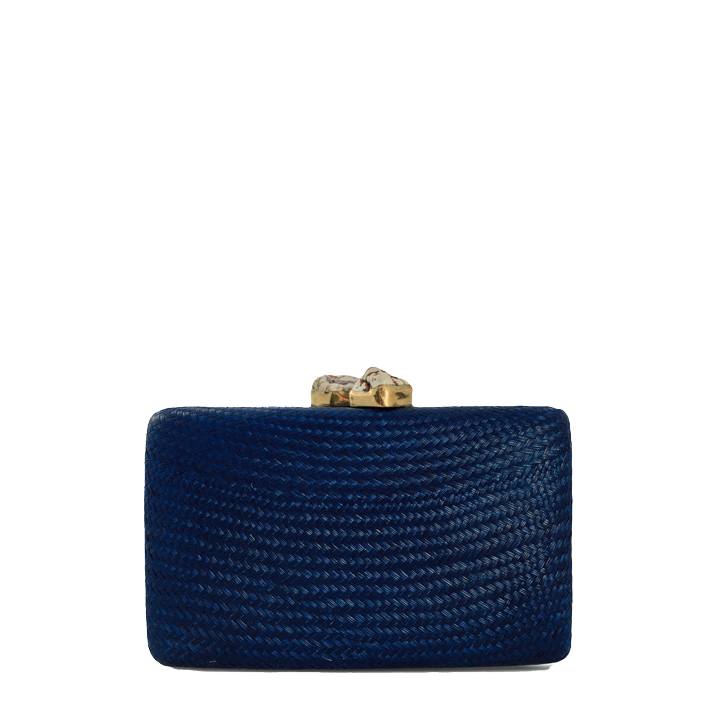 Jen Clutch with White Stone