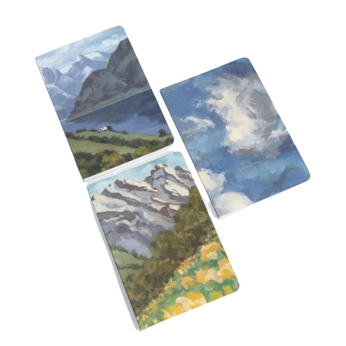 Landscapes of Frankenstein En Plein Air Pocket Journals, Set of 3