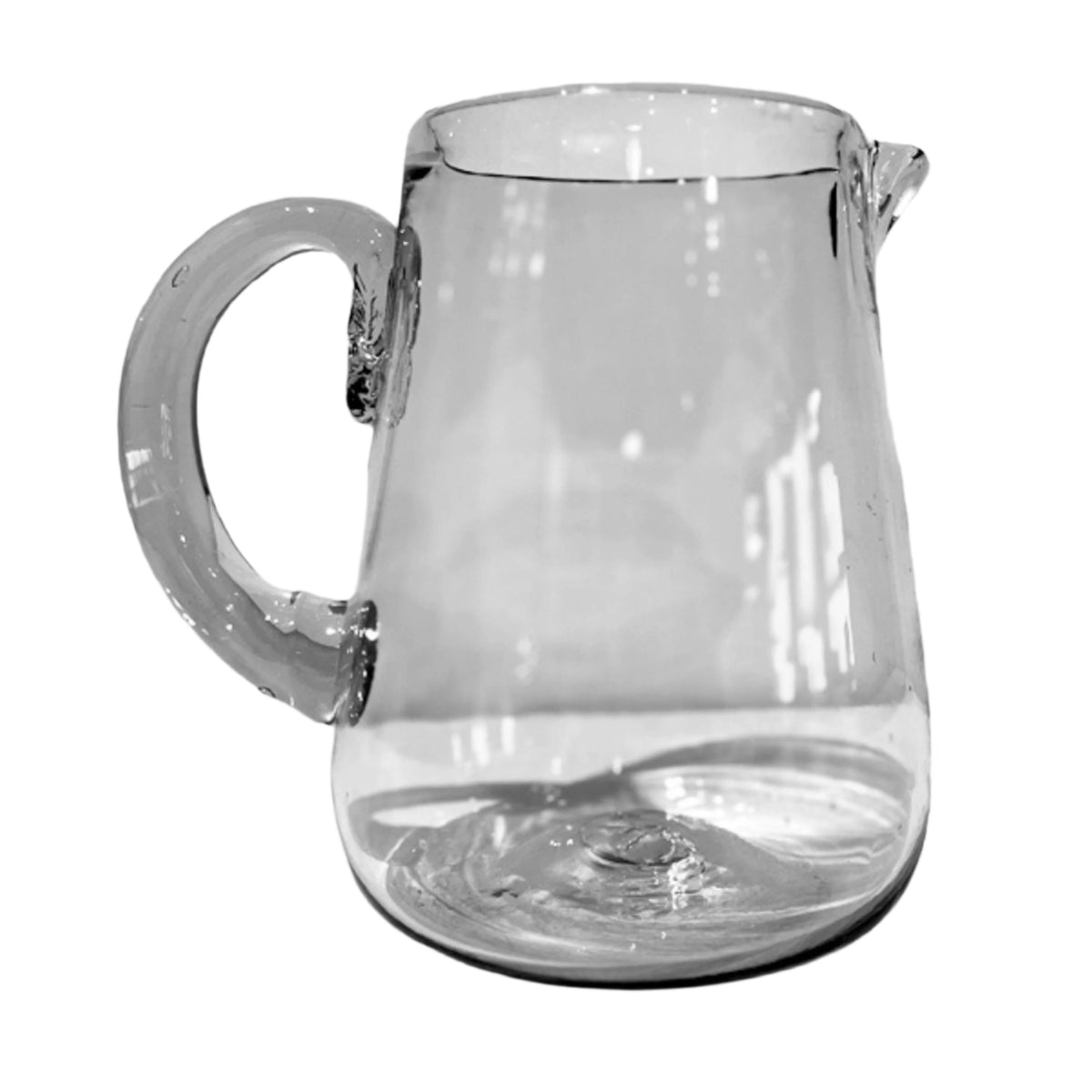 Handblown Glass Pitcher