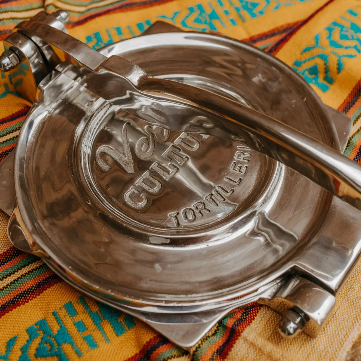 XL Tortilla Press in Polished Aluminum