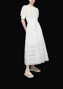 Juliette Maxi Dress in White