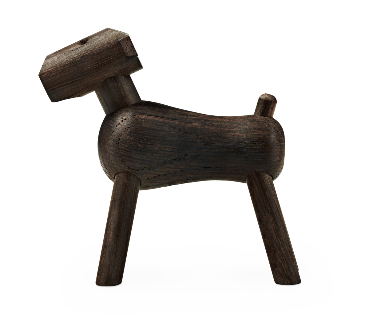 Kay Bojesen Dog in Dark Stained Oak