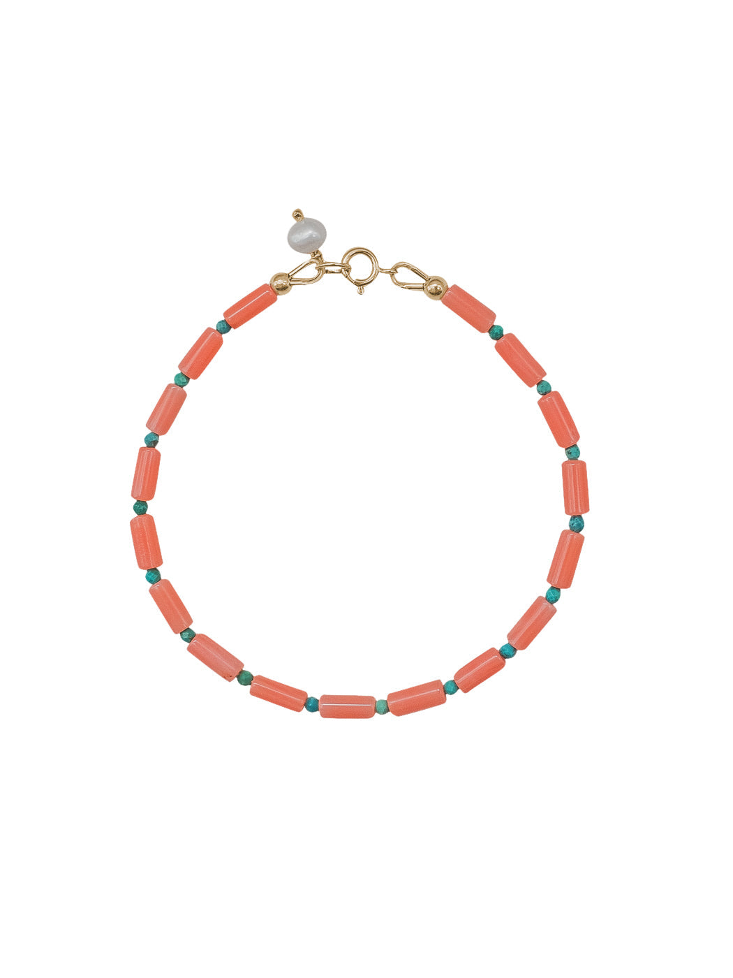 Kenzie Bracelet in Coral-Blue