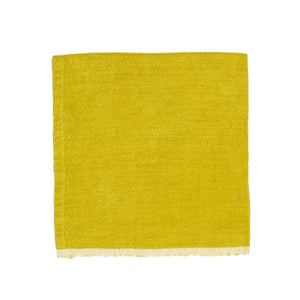 Chunky Linen Napkins in Lime, Set of 4