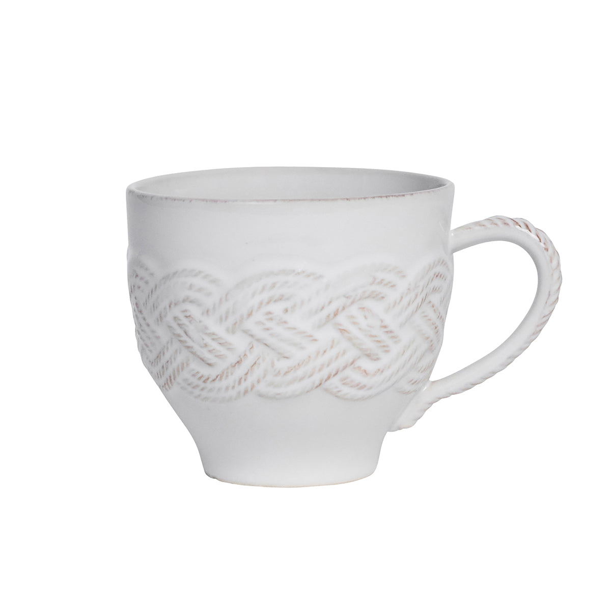 Le Panier Mystic Knot Mug in Whitewash