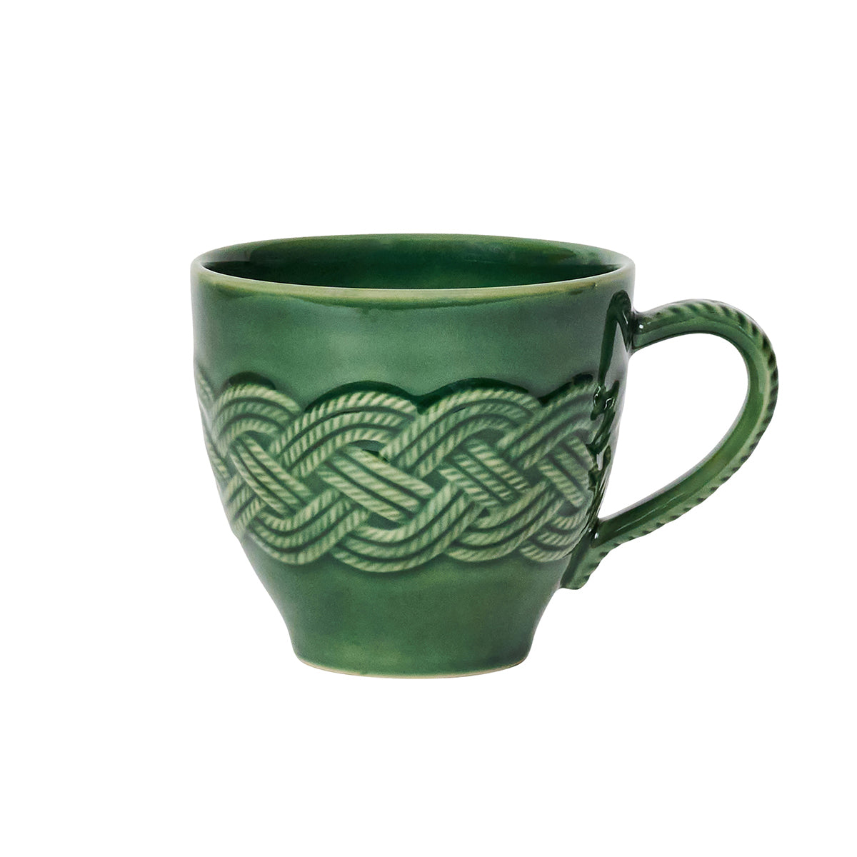 Le Panier Mystic Knot Mug in Basil