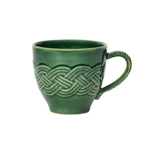 Le Panier Mystic Knot Mug in Basil