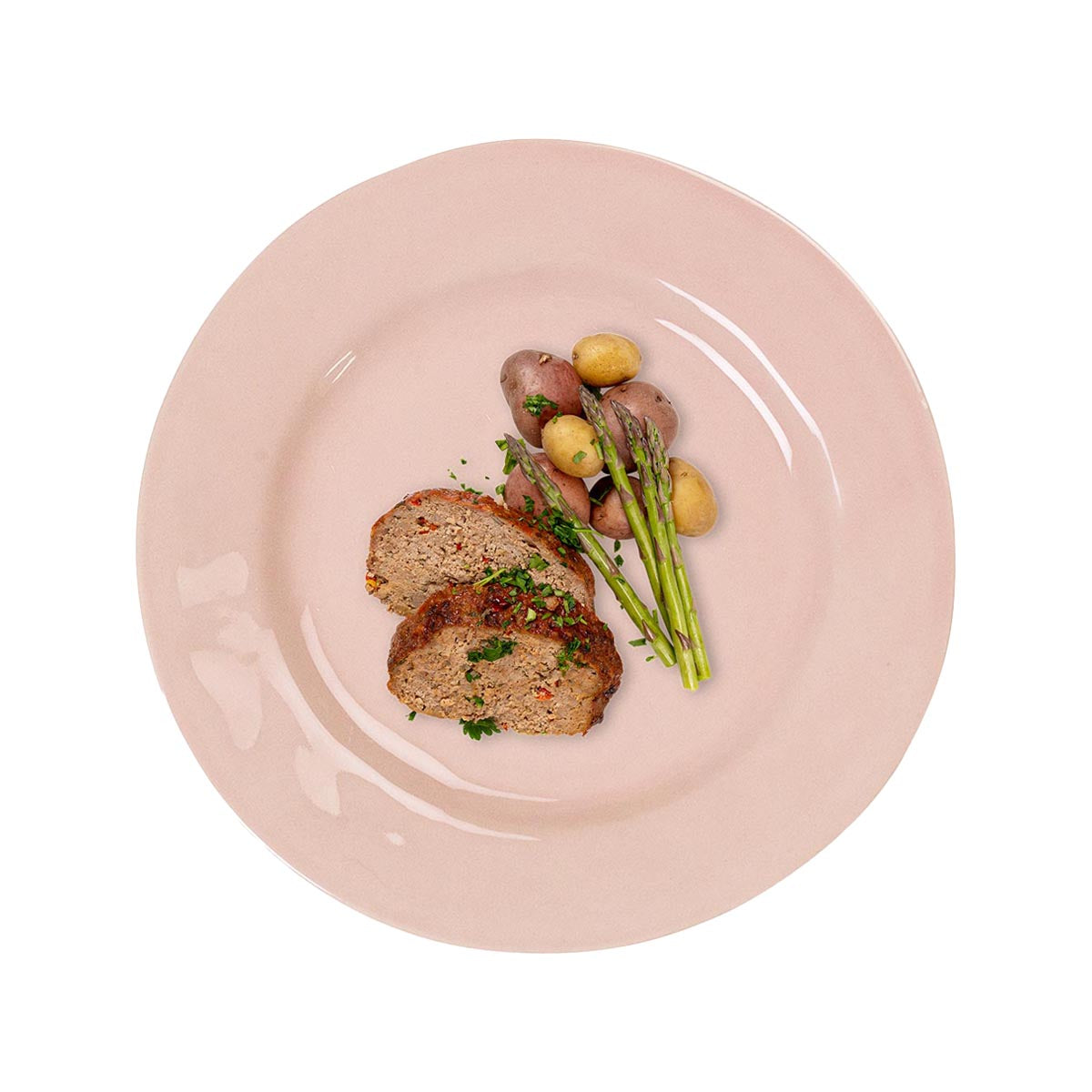 Puro Dinner Plate in Blush