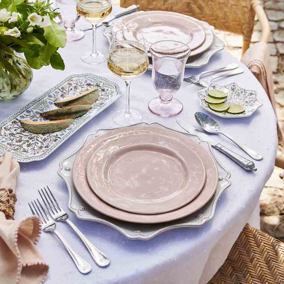 Puro Dinner Plate in Blush