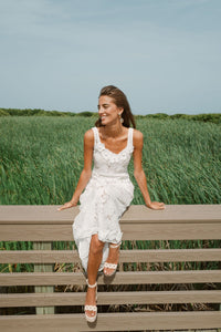 Hera Maxi Dress in White