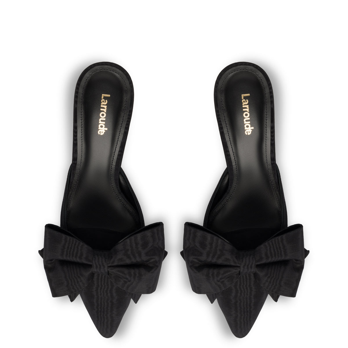 Mini Elle Pump In Black Fabric