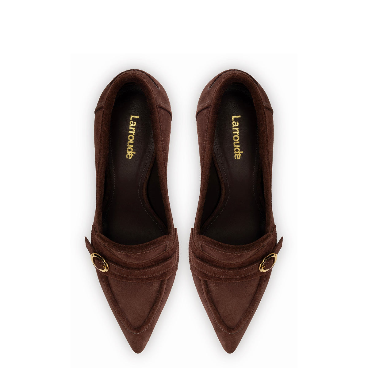 Susan Pump In Brown Suede