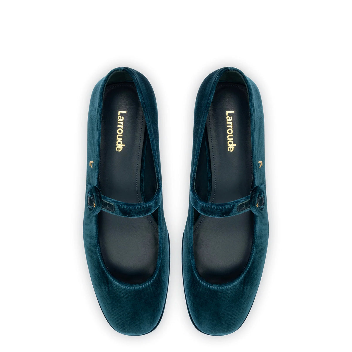 Blair Flatform In Deepsea Velvet