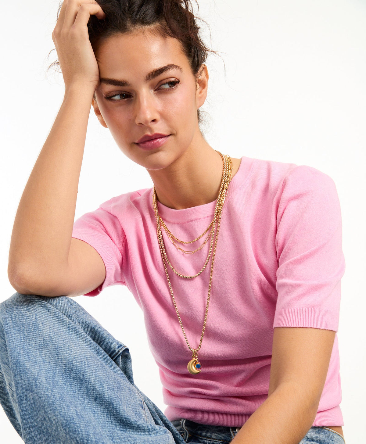 La Lune Pendant Necklace