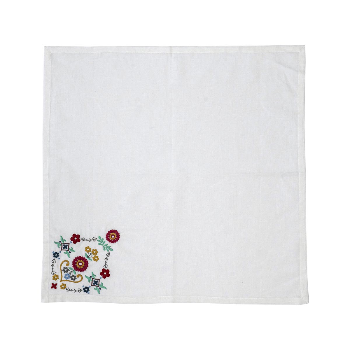 Heidi Emroidered Napkin in Multi