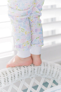 charleston up close kids pajama