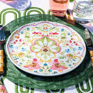 Tuileries Garden Placemat in Basil