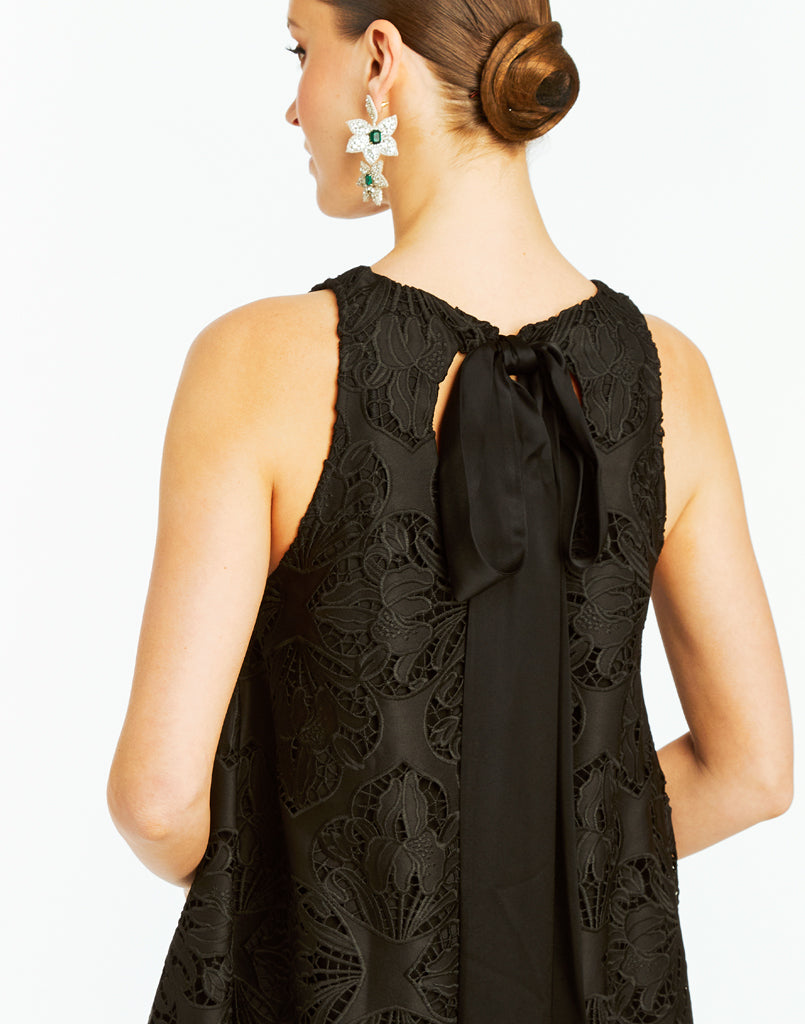 Luli Mini Dress in Black Lace