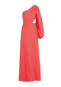 CORAZONADA DRESS IN CORAL - No Pise La Grama Web