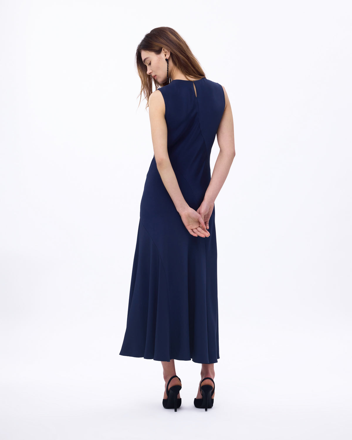 Laney Dress in Midnight