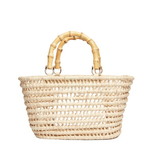 Lea Straw Tote Bag