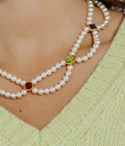 Lenora Pearl Necklace