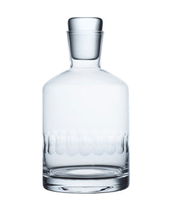 Crystal Decanter with Lens Design