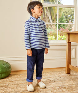 Grow Pant in Navy Corduroy