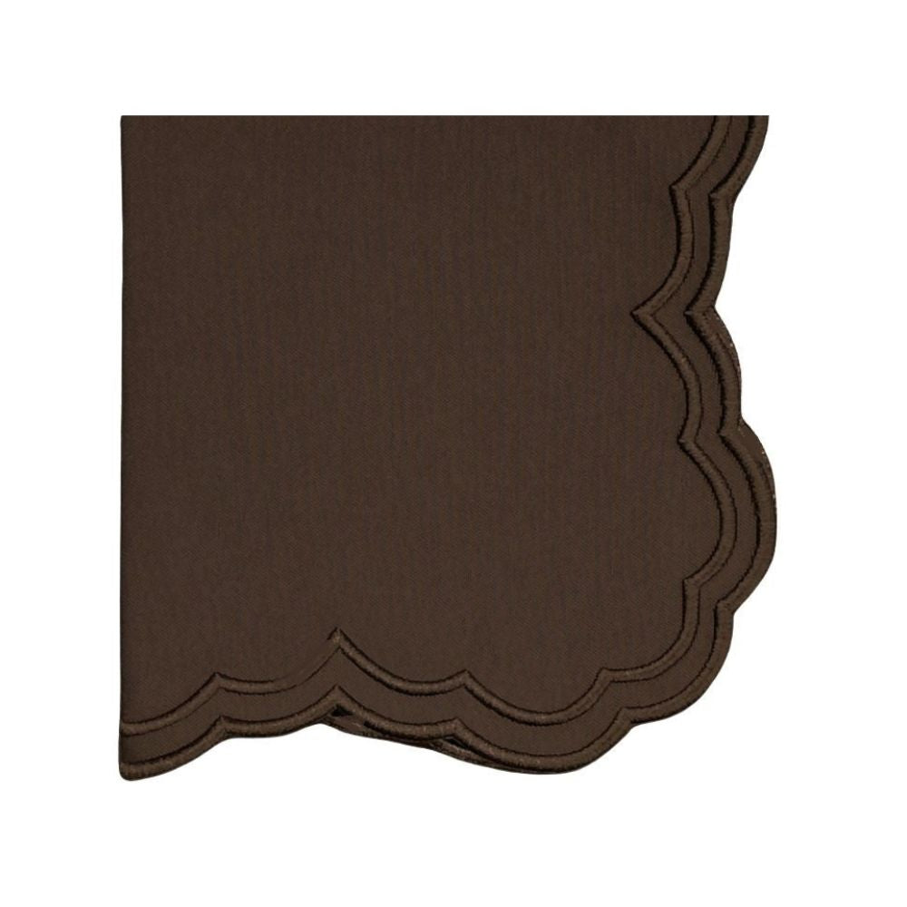 Lillian Napkin in Cocoa, Set of 4