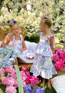 Blooming Lavender Hydrangea Dress