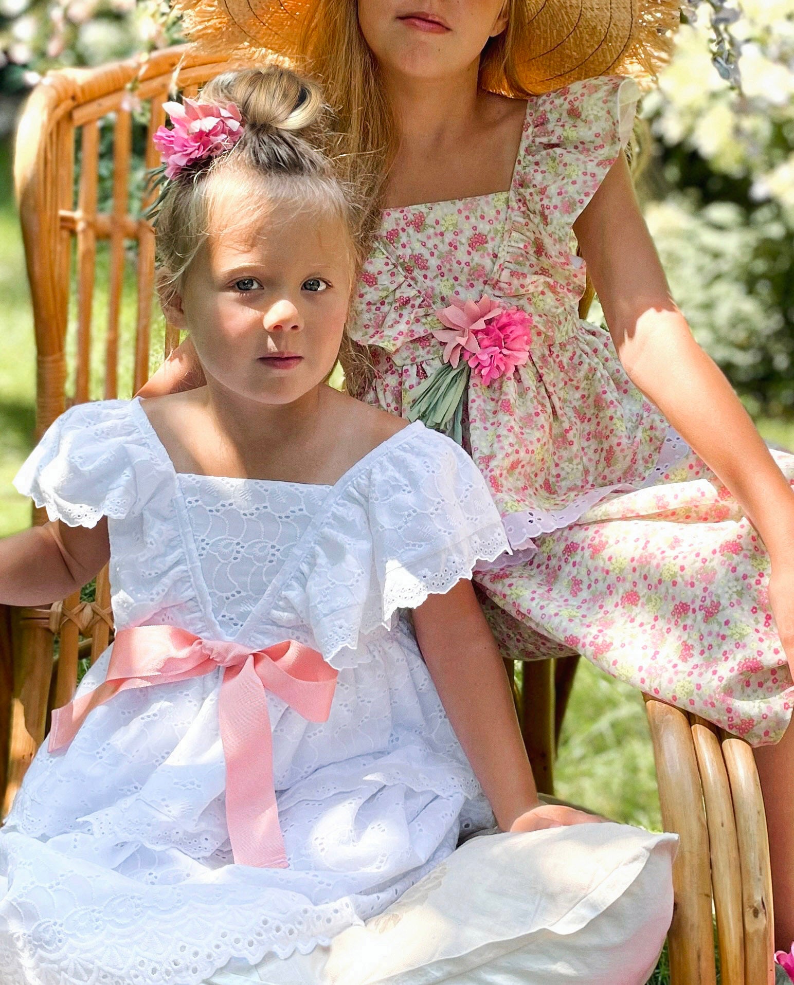 Queen Anne’s Lace Flower Dress