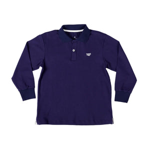 Long Sleeve Carter Polo in Narragansett Navy