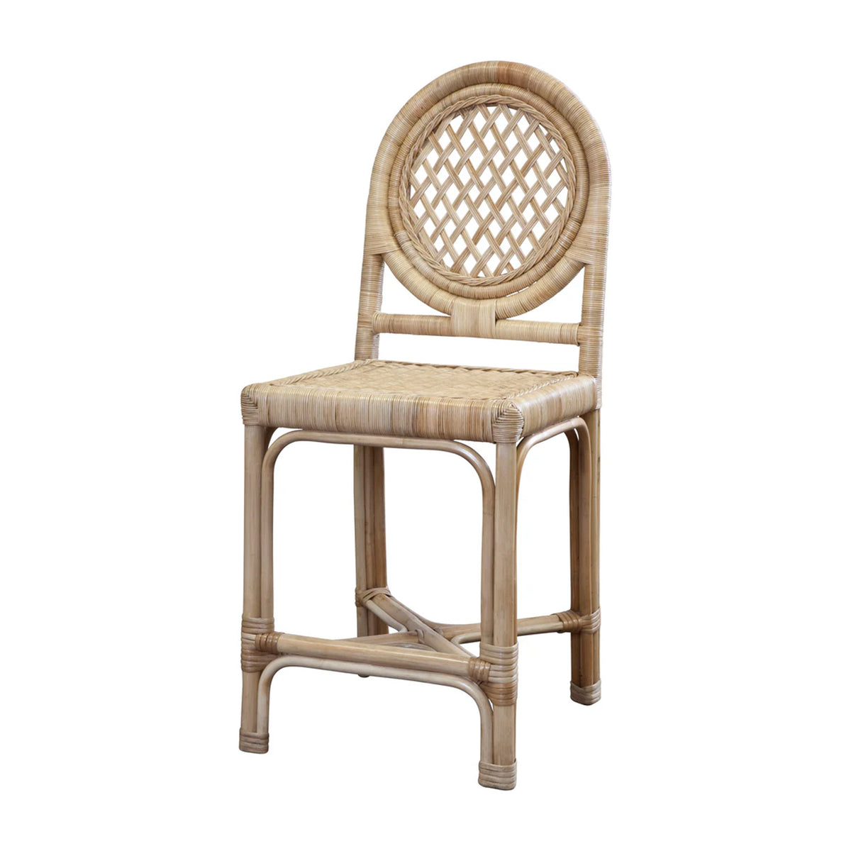 Louis XVI Trellis Counter Stool