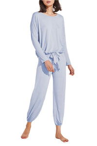 Gisele Slouchy Set in Ice Blue/Ice Blue