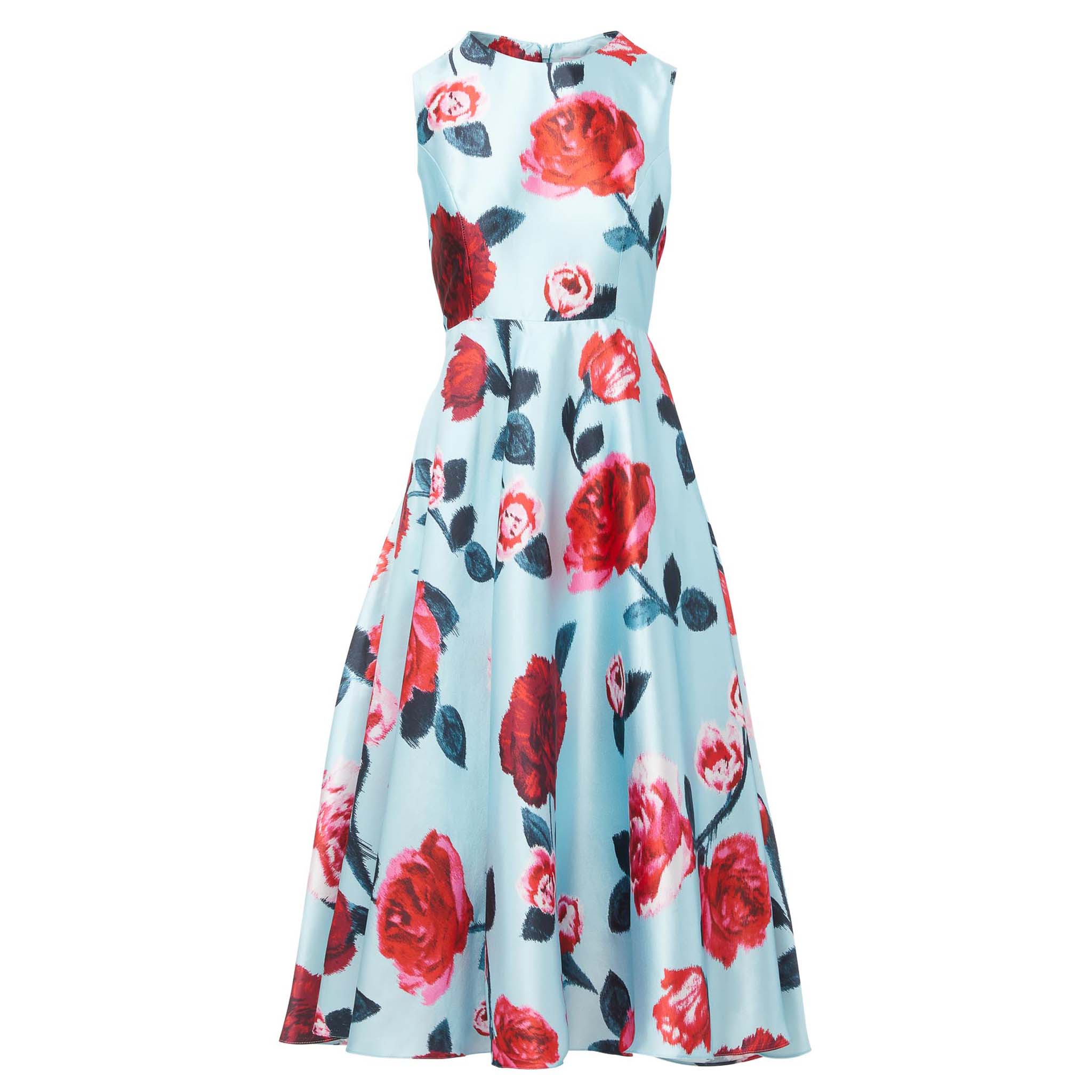 Veronica Dress In Park Ave Rose