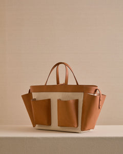 Mark Cross for AERIN Garden Tote with Sneeboer Tools