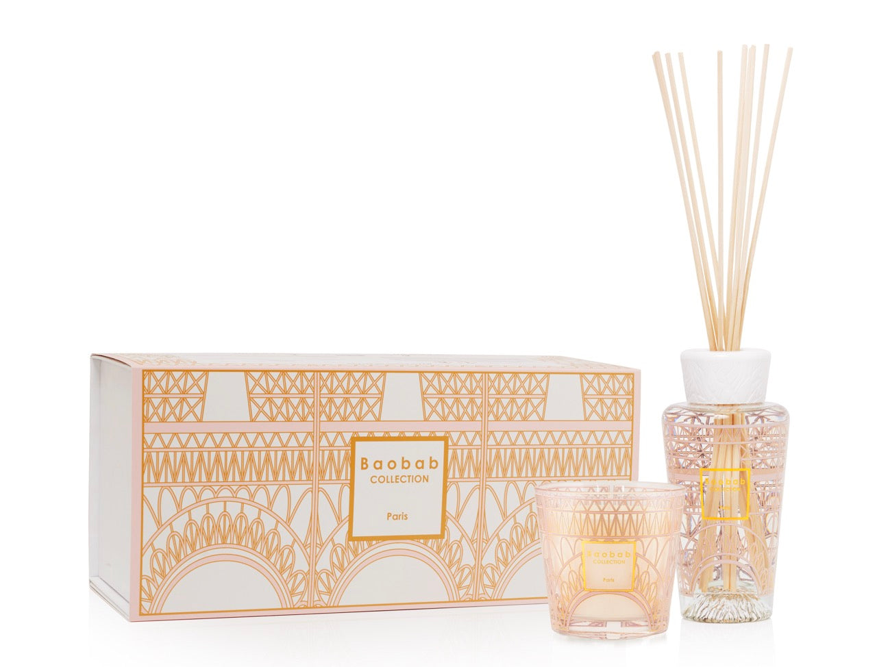 My First Baobab Gift Box Paris Diffuser & Candle