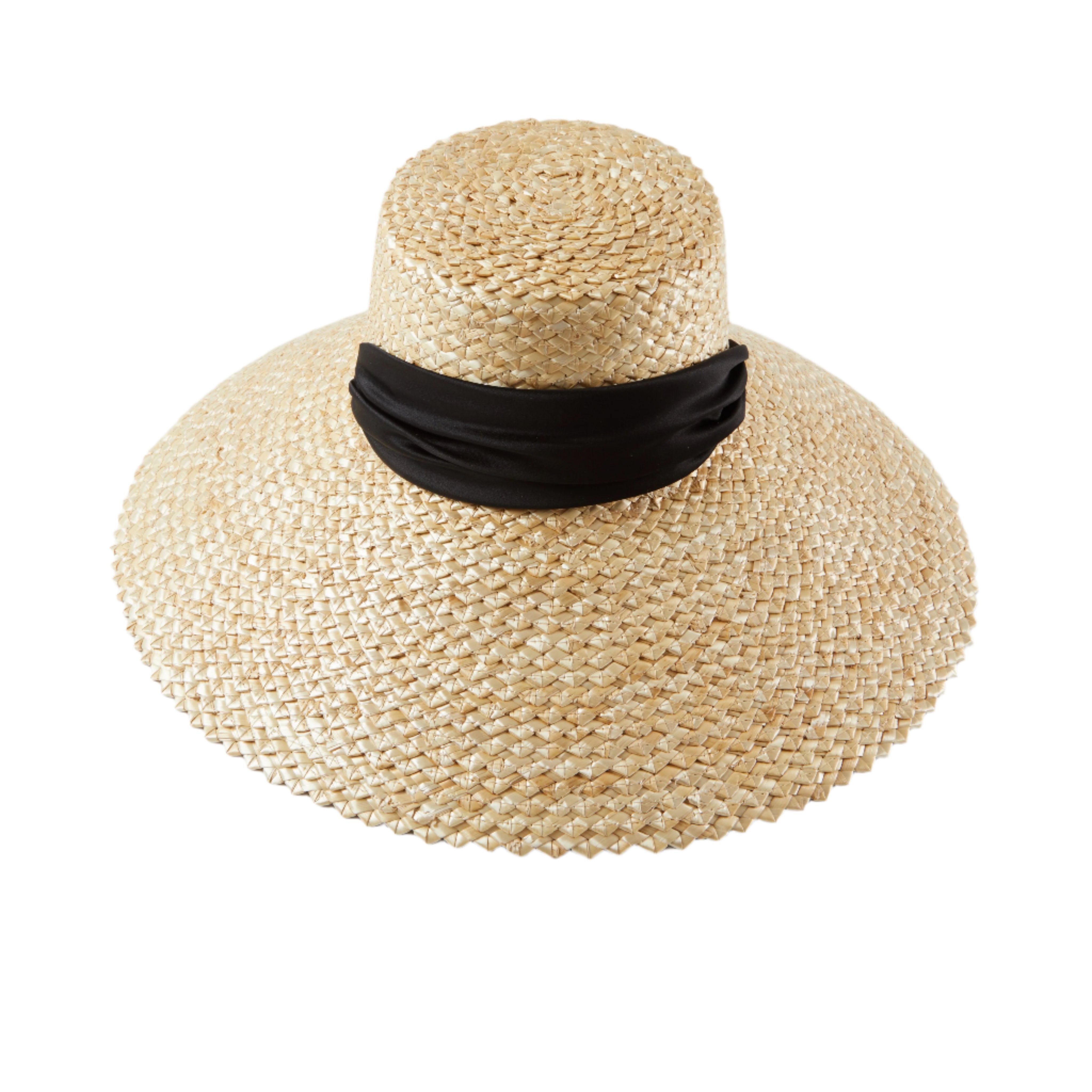 Mirabel Wide-Brim Sunhat in Black