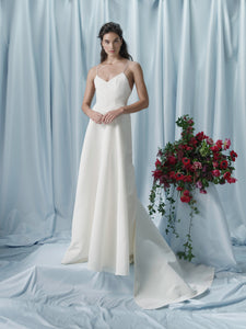 Antonia Gown With Bustled Skirt