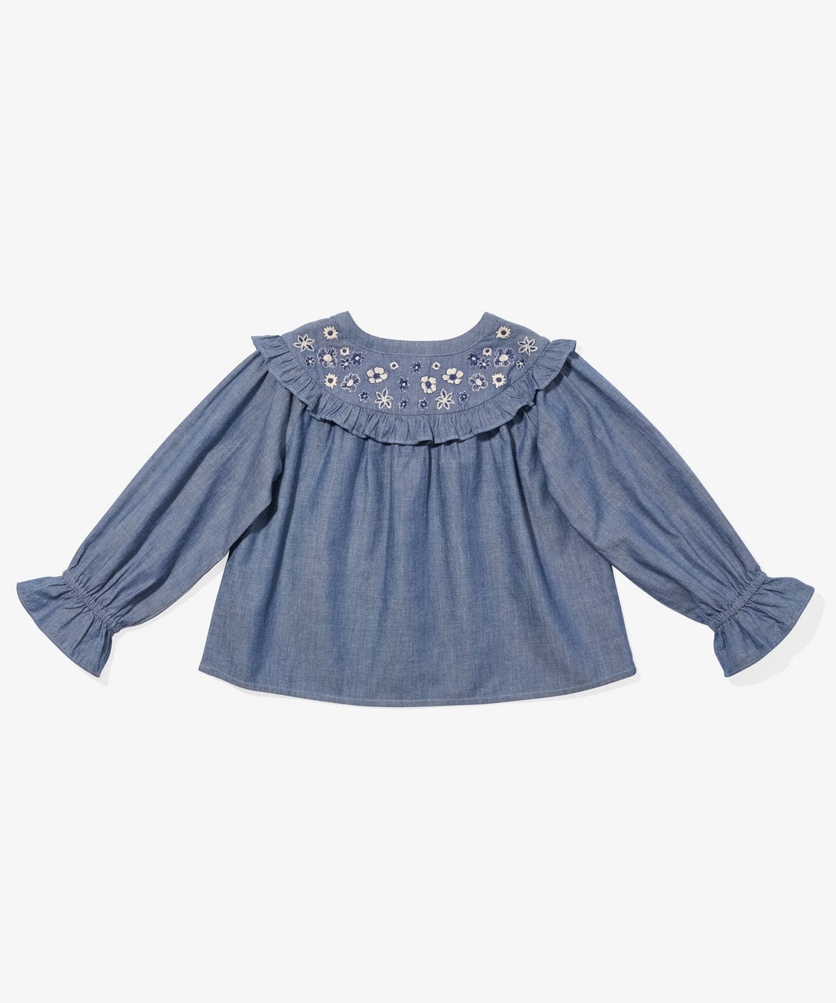 Maggie Blouse in Denim