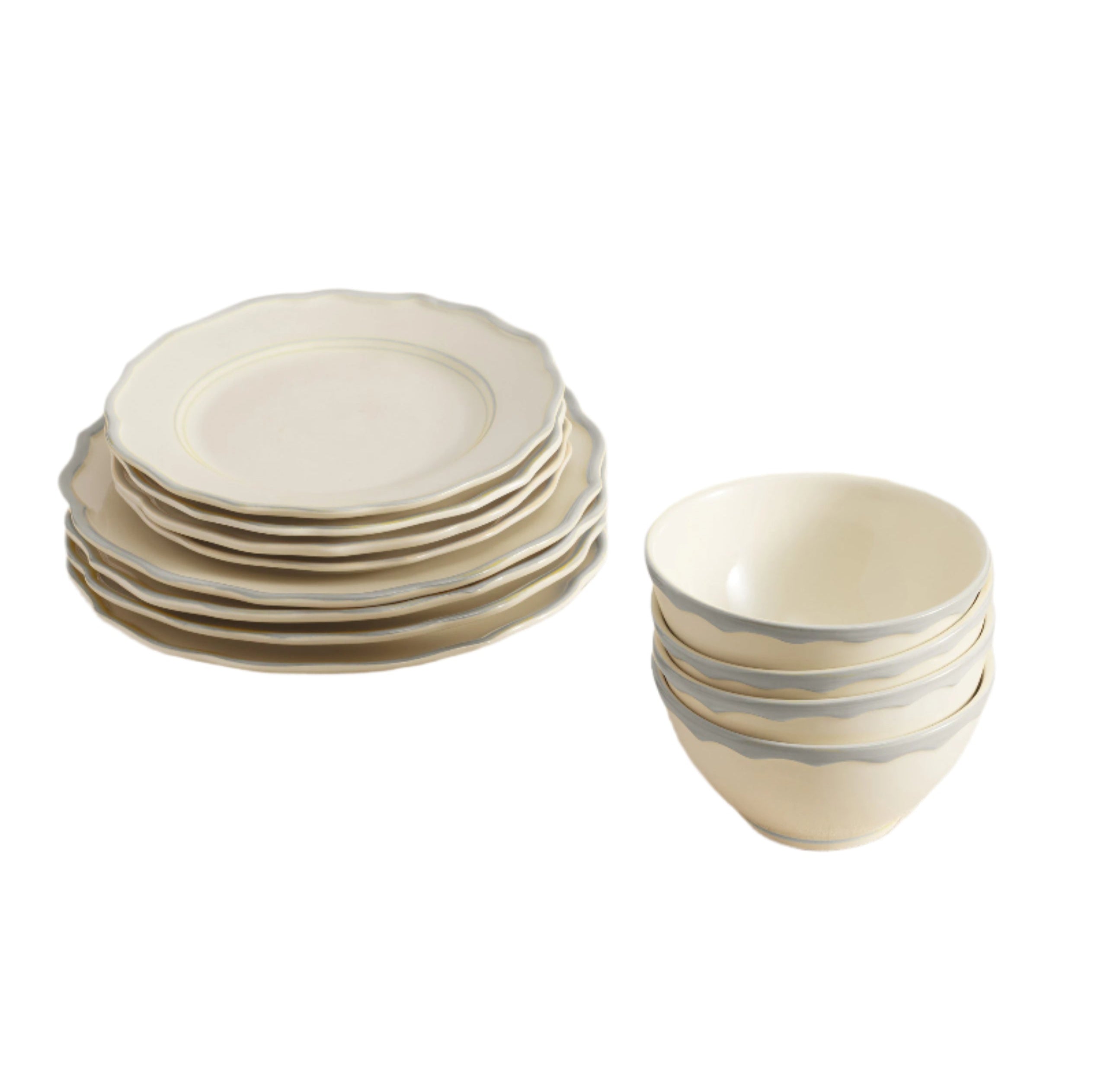 Sylvia 12-Piece Set with Cereal Bowl