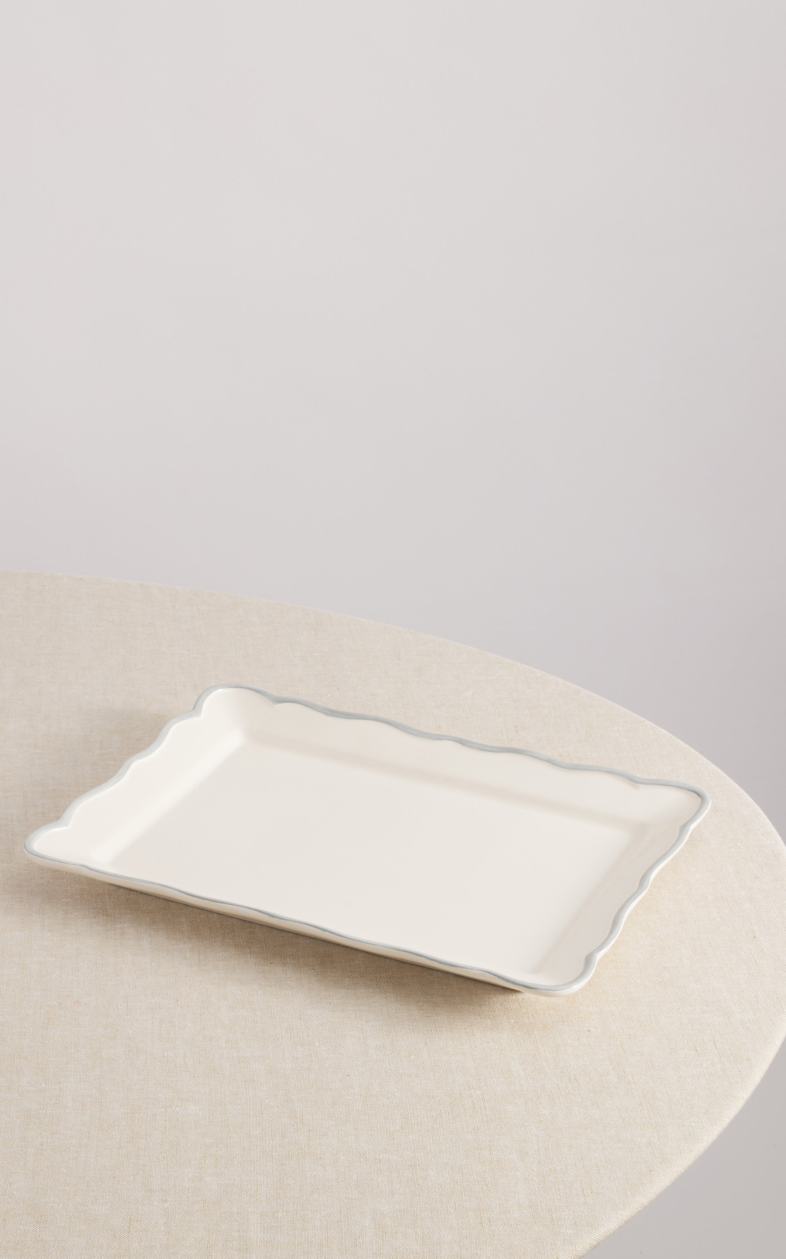 Sylvia Rectangular Platter 15.4" x 11"
