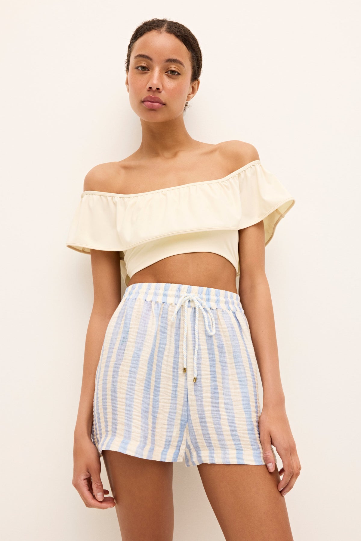 Ana Beach Short in Agua