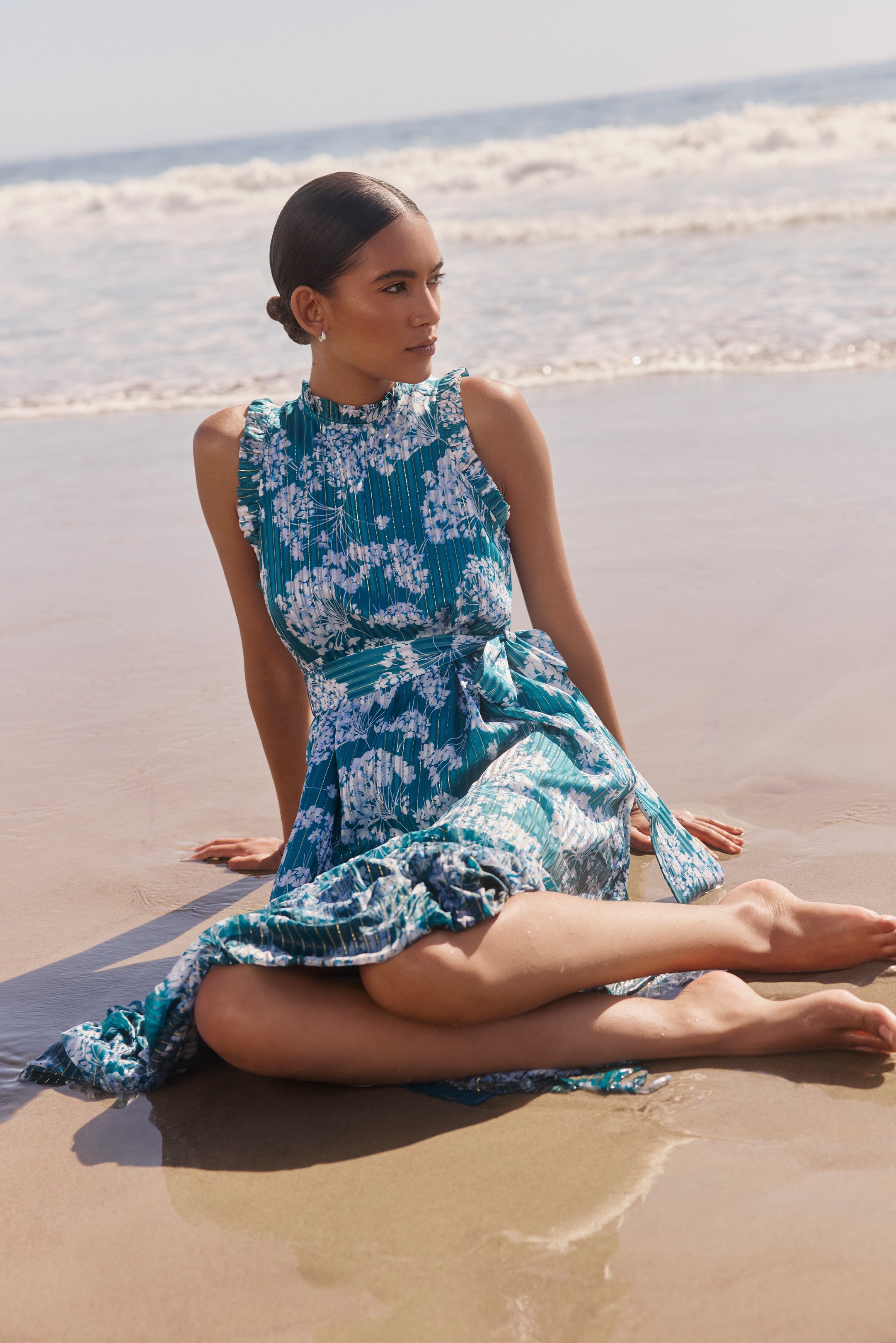 Alice Dress in Hydrangea