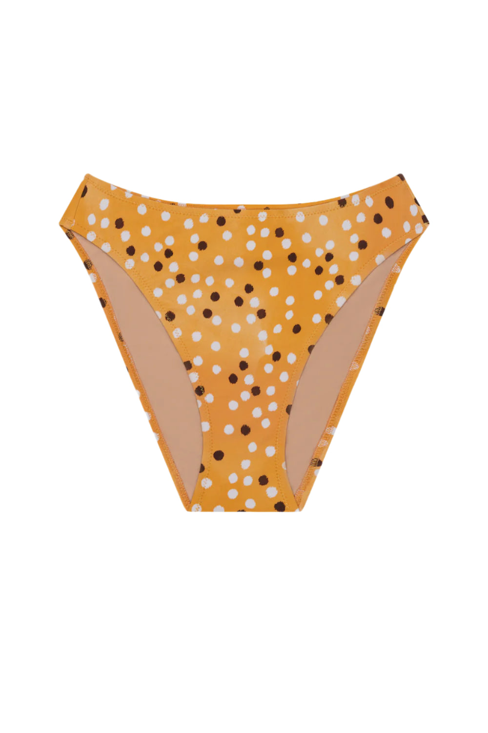 The Marie Bottom in Marigold Ikat Dot