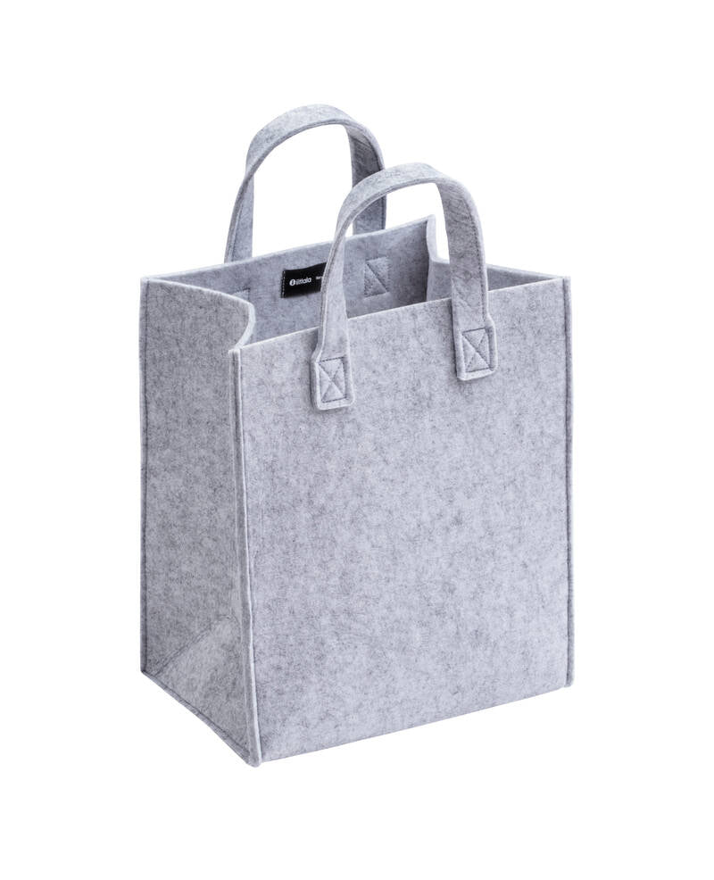 Meno Home Small Bag in Grey Recycled