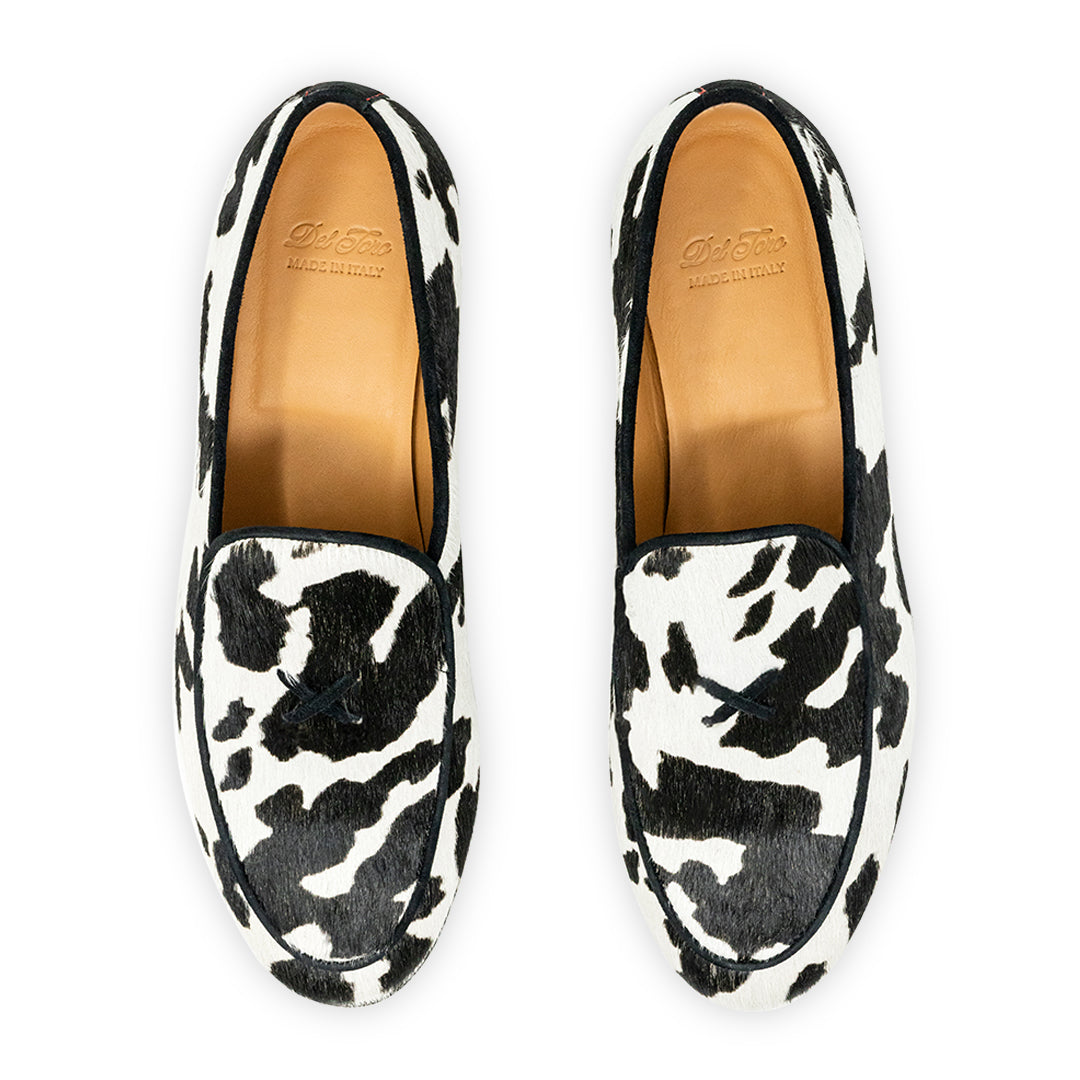 Women's Cow Print Milano Loafer