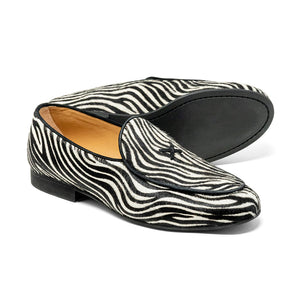 Women's Zebra Print Milano Loafer