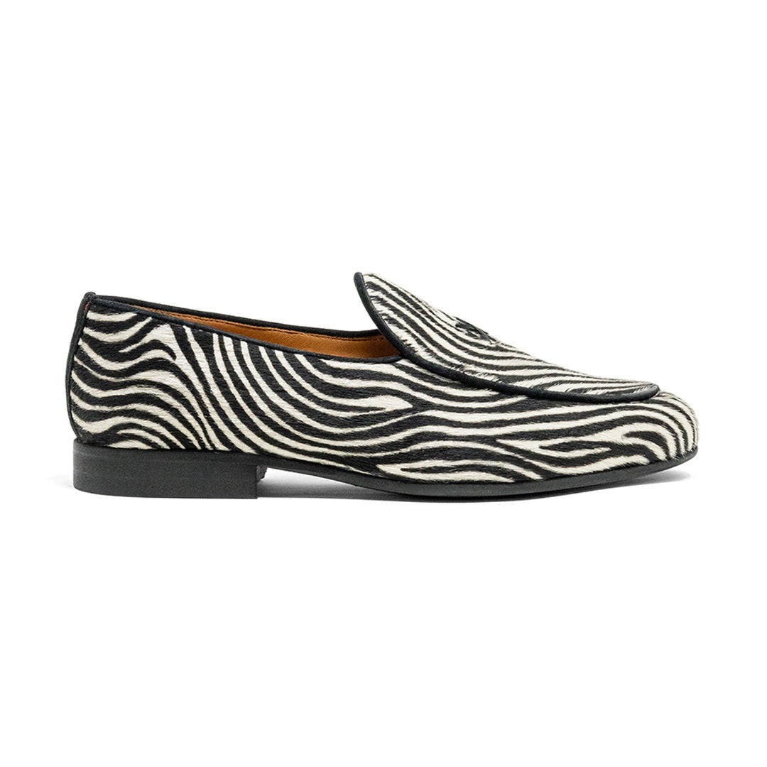 Women's Zebra Print Milano Loafer