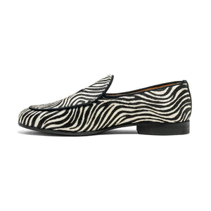 Women's Zebra Print Milano Loafer